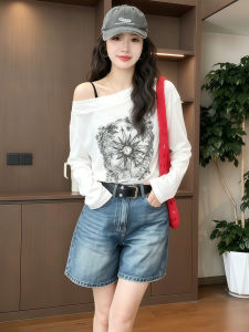TIANQIANHUI | Áo Thun Nữ Chống Nắng Rộng Rãi Giúp Gầy