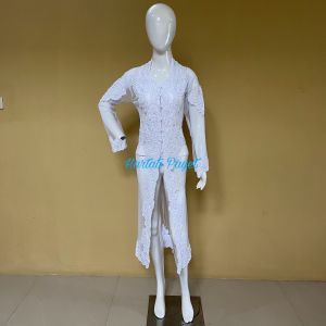Kebaya Akad Gamis Full Payet / Kebaya Murah / Kebaya Modern / Kebaya Payet