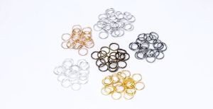 100pcs/lot Gold Stainless Steel Open Jump Rings For Jewelry Making Supplies Findings DIY Earring Necklace Connectors
