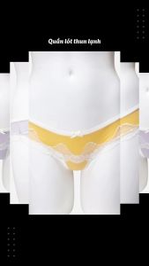Quần lót nữ WANNABE quần chíp thun mát lạnh trong từng cữ động xinh đẹp từng đường kim QLR25