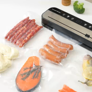 Homievolt Vacuum Sealer Alat Vakum Makanan Vacum Sealer Machine Otomatis Basah Dan Kering Food Sealer Free 10 Kantong Vakum
