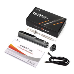Miniware TS101 Soldering Iron TS100 Upgrade Original Portable Adjustable Temperature Digital Solder Station Tip TS-BC2 PD3.1 90W