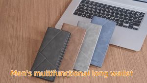 Ví Nam Dáng Dài Cầm Tay Chính Hãng Baellerry C3070 Chất Liệu Da Cao Cấp Bóp Dài Nam Ba Cánh Đựng Tiền Và Thẻ