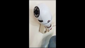 PinkGO - Kamera CCTV V380 Wifi 3MP Lampu CCTV IP Camera 360 Derajat Panorama Bohlam CCTV Bisa Di Pantau Lewat Hp Jarak Jauh Asli COD