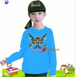 Kaos lengan panjang anak usia 1-12 tahun sakura shool DTF capung