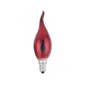3W E14 220V Led Flame Effect Bulb Light Fire Bulbs Home For Home Candle Effects Flicker Type Red Decorative Ampoules Lighting