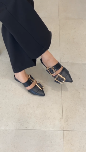 LAMELIKA - Zava Sandal Mules Wanita | sendal sepatu wanita kekinian | sendal cewek kekinian | sendal wanita teplek kekinian