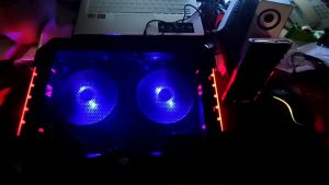 Sku-1329 Cooling Pad S900 RGB Gaming Cooler Pad Led Pendingin Laptop