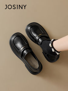 Josiny | British Style Thick Sole Flat Shoes