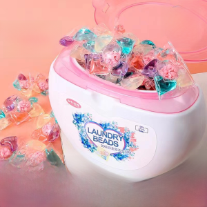 Factory Direct Sales Five Cavity Laundry Condensate Bead Deep Clean Protective Clothing Soft Lasting Fragrance Multi-Effect One Anti-Mite Sterilization