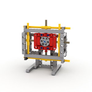 XIAOXIAOGONGCHENGSHI | Small Particle Gear Mechanical Model MOC Set