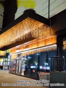 4M96 LED Outdoor Waterproof Garden Lampu Raya String Fairy Lights 220V hari raya lights Decoration Light