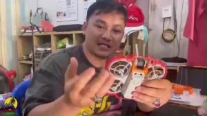 DJI Neo Guard Covered #ตัวป้องกันใบพัดและป้องกันการกระแทกสำหรับ DJI NEO วงแหวนป้องกัน (สีน้ำเงินและสีแดง)