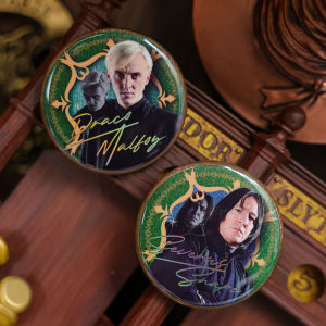 Harry Potter Character Barley 58mm Tin Pin Badge Time Series Malfoy Pin Badge Collectible Anime Cartoon Game Souvenir