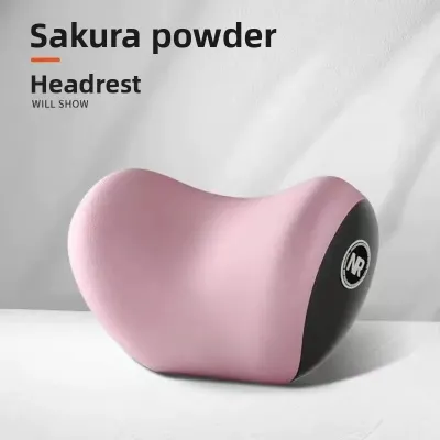 Memory Foam Car Neck Pillow Automobile Headrest Seat Cushion Lumbar Support Car Seat Pillow Comfortable Travel Accessories