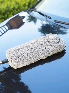 HOVELSHOP Kemoceng Mobil Microfiber Premium Panjang Pembersih Debu Kaca Sofa Rumah Serbaguna