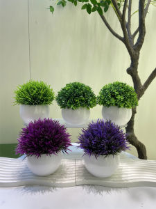 Đồ Trang Trí Hoa Giả Bằng Nhựa Cho Phòng Khách Phòng Mẫu Đồ Trang Trí Hoa Cỏ Đuôi Phượng Đồ Trang Trí Cây Xanh Đồ Trang Trí Nhà