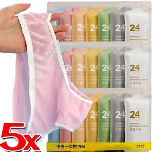 5 cái/bộ phụ nữ dùng một lần Quần Lót Phụ nữ cotton nguyên chất vô trùng du lịch kinh doanh quần short xách tay phụ nữ mang thai đồ lót sau sinh