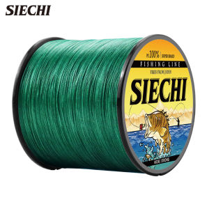 SIECHI สายถัก 4X100/300 M 9 สีทั้งหมดสําหรับสายตกปลา MaxDrag 83LB Multifilament PE สําหรับตกปลาทะเลน้ําเค็ม