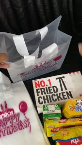 [HEMAT 50 SET] Plastik Dove 20x30 THANK YOU + Dus Nasi / Snack Ultah + OPP Snack Ulang Tahun Anak