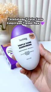 Facetology Triple Care Sunscreen Tinted SPF 50 PA++++ 40ML