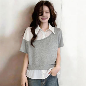 Slimming Design Sense Shirt