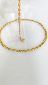 Lắc tay titan họa tiết lấp lánh mắt xích xoắn ốc khóa tròn không gây dị ứng hjhjshoptrangsuc