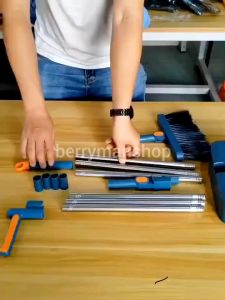 SET SAPU PENGKI LIPAT Serbaguna Alat Pembersih Lantai Praktis 2 in 1 Dustpan Broom