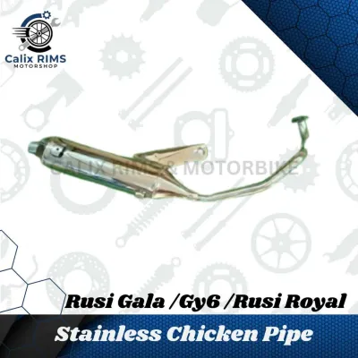 Stainless Chicken Pipe for Rusi Gala /Gy6 /Rusi Royal