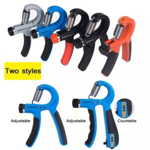 Adjustable Hand Grip Fitness Gym 5-60kg Handgrip Alat Latihan Otot Tangan Lengan