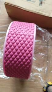 Yoga Wheel วงล้อเล่นโยคะ EVA ลายนูน แบบนวด 32*12 ซม พร้อมส่งในไทย