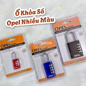 Ổ Khóa Số Nhiều Màu OPEL 284 - 4 Số