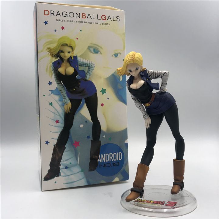 Dragon Ball Z Action Android 18 Figure Lunchi Videl Lazuli Launch Kawaii Anime Figma Girl Toys 9941