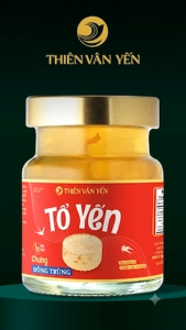Yến sào chưng Đông trùng Thiên Vân Yến (1g yến nguyên chất) _Thùng 60 hũ.