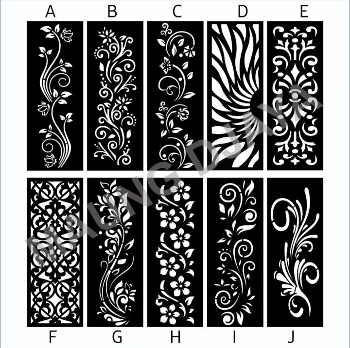 Plat Cutting Plasma - Pagar Cutting - Plasma Cutting - Laser - Ornamen