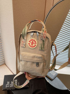 Mini Canvas Bag Casual Commuter Single Shoulder Bag Fashionable Crossbody Phone Bag for Women Autumn Winter New Style