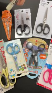 Stainless Steel Scissors Rimei/Elfen/Deli/Gunting Tahan Karat/Gunting Besi/Rimei Hair Scissors 不锈钢剪刀