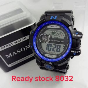 Jam Tangan Pria Mason 8032 Original Digital Tali Rubber