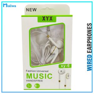B1T1 Wired Earphones With Microphone In-Ear Earbuds Headphones HiFi Stereo Powerful Bass & Crystal Clear Audio 3.5mm Noise Isolating Volume Control Headphone Mobile Accessories For Android Phones MP3/MP4 Laptop PC & Desktop Computer