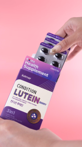CONDITION  Lutein 3-in-1 Eye Health Care Food Supplement 60 Softgel Capsules