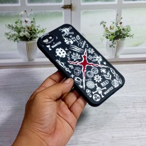 Case Vivo 1724 1731 Y71 Y71i Softcase Oval Black Gambar One Piece Anime Luffy Kartun