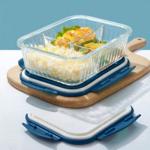 Refrigerator & Microwave Compatible Lunch Container Set 3-Piece