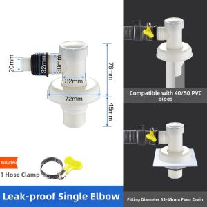 Dual Outlet Multi-use Drainage Forked Three-way Connector