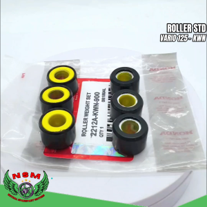Roller set 6 pcs vario 125 kwn / vario 125 f1 led / vario 125 techno