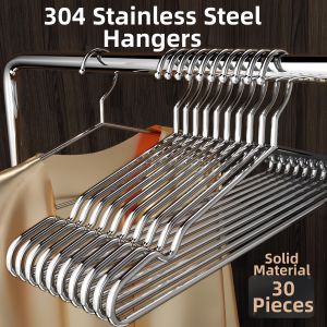 YANZHAI | Stainless Steel Thickened Clothes Hanger