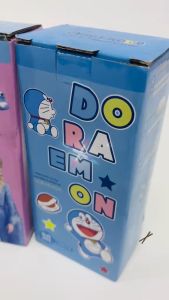 Comel Kids Princess Elsa Anna Unicorn Car Spiderman Doremon Meal Time Box Set Fork Spoon Chopstick