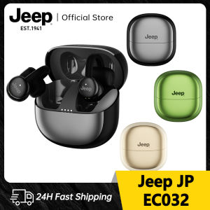 Jeep Ear Clip Wireless Bluetooth Headphones，Jeep EC032 True Open Ear HeadphonesLightweight Comfort Open Ear Clip Wireless Earbuds 20H Play Bluetooth 5.4 Headphones Fit Sports Running Workout