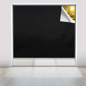 Phim Dán Cửa Sổ Chắn Sáng Tối Đa Chống Nhìn Xuyên Tạo Sự Riêng Tư Rèm Cửa Di Động Cho Phòng Ngủ Vải Kính Chống Nhìn Trang Trí Bằng Polyester