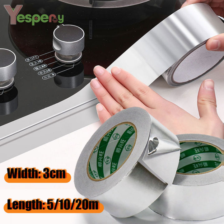 YESPERY 5/10/20m Aluminium Foil Tape BGA Heatresistant Foil Tape High