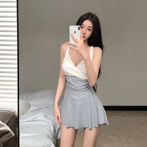 CHELINI | Bộ Đồ Bơi Dài Tay Elegance Kín đáo Che Bụng